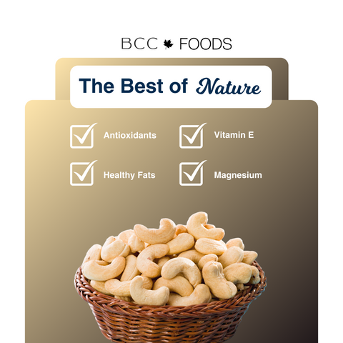 Whole Raw Cashews information