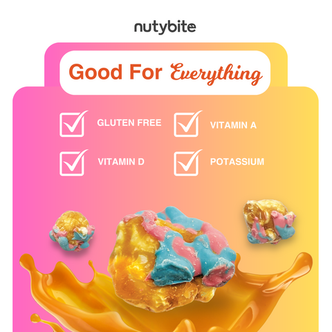 Nutybite Cotton Candy Popcorn information